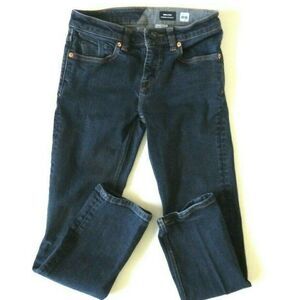 Volcom Denim Jeans Boys Size 26 / 12 Solver Modern Straight Genuine Skateboard